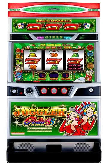 ジャグラーの遊技機